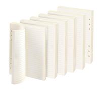 6 Confezioni Fogli A5 con Buchi Carta a Righe a 6 Fori Ricarica di Carta 270 Fogli/540 Pagine per Raccoglitore ad Anelli A5 Quaderno Diario Fogli a Righe
