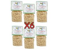 6 CONFEZIONI PASTA SICILIANA BUSIATA O ANELLETTI VARI TIPI