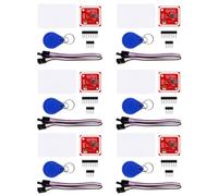 6 confezioni PN532 NFC NXP RFID Module V3 Kit, Near Field Communication Reader Module Kit con I2C SPI HSU, S50 White Card, Key Card, adatto per Arduino, Raspberry Pi, fai da te, smartphone e telefoni