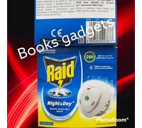6 Confezioni Raid Night & Day (Diffusore + Ricarica) per Zanzare e Mosche