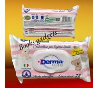 6 Confezioni (Tot. 432 Salviettine) Derma Care Salviette Bimbi Profumate Avena