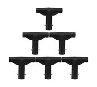 6 connettori per tubi a T - Coperture per pali del trampolino Connettore per