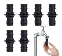 6 connettori per tubo da giardino, connettore per tubo Gardena, connettore per tubo, giunto a due lati, prolunga per il collegamento del tubo, prolunga per il giardino