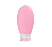 6 contenitori da viaggio 100 ml for articoli toeletta, a prova di perdite, in silicone, for shampoo, balsamo, lozione, detergente for viso e corpo Per Viaggi(Pink)