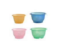 6 COPPE COPPETTE DA GELATO 130CC FRUTTA MACEDONIA IN PLASTICA RIGIDA