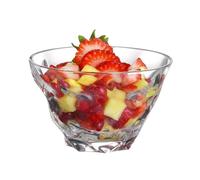 6 Coppette Maeva Diamant Coppa 35 cl Arcoroc Gelato Macedonia Vetro Trasparente