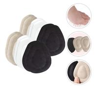 6 coppie cuscinetti metatarsali riutilizzabili cuscinetti per le scarpe adesive