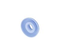 6 copri auricolari per OPPO Enco Air 2i/Air 3i/Air 3 Pro/Air 4 Pro/Free 3, copri auricolari in silicone, puntali auricolari, copri cuffie, copri auricolari S M L (Blu)