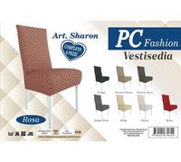 6 COPRI SEDIA VESTI SEDIA TESSUTO ELASTICO TINTA UNITA VESTISEDIA 6 PEZZI