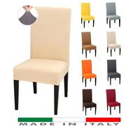 6 Coprisedia Vestisedia Coprisedie Elasticizzato Universali Con Schienale casa