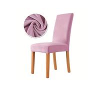 6 coprisedie elastici, protezione per sala da pranzo, rosa