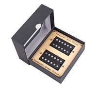 6 corde doppia bobina collo ponte strumenti accessori 2 pezzi chitarra pickup set per chitarra elettrica principiante chitarrista doppia bobina pickup set Alnico Pickup magneti 6 corde Pickup chitarra
