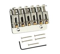 6 corde in metallo fisse da 65 mm, con coda dura, ponte di carico superiore, strumenti a coda elettrica, ponte a coda dura, ponte a 6 corde, chitarra a 6 corde, chitarra a ponte 6 corde, chitarra