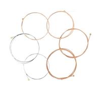 6 corde per chitarra folk in acciaio al carbonio corde classiche di ricambio corde per chitarra a 6 corde per chitarra acustica intonazione perfetta corde per chitarra folk corda in acciaio