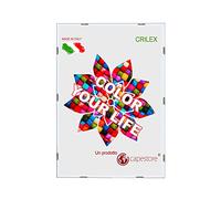 6 Cornici a Giorno 24x30 in Crilex Antinfortunistico, Ultra- Trasparente e Leggero - Cornice in Crilex 24x30 - Conf. da 6 Pz.