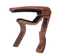 6 Cornici di Chitarra, Chitarra Elettrica in Legno in Lega di Alluminio e Accessori per Chitarra con Prelievi 3pc per Violino, Basso, Ukulele Cromatico (Sapele)