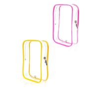 6 cubi da imballaggio da un quarto approvato TSA trasparente, piccoli sacchetti con cerniera per il trasporto di liquidi, articoli da viaggio sfusi, elementi essenziali per aerei di volo,