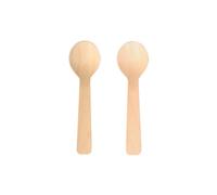 6 cucchiai di legno 10 cm