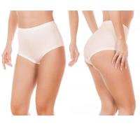 6 culotte Slip da donna maxi vita alta in cotone modal elasticizzato Jadea 787