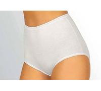 6 CULOTTE VITA ALTA DONNA JADEA 05 COTONE TAGLIA DA 4 A 10 SLIP INTIMO COULOTTE