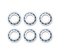 6 cuscinetti per mozzo ruota in plastica C60 compatibili con unità pulitori per piscine MX8 MX6 per un servizio di rotazione costante