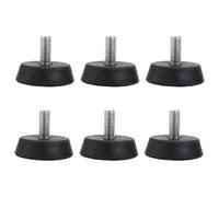 6 cuscinetti per piedi da 1 cm per cyclette, assorbimento degli urti e isolamento acustico