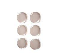 6 cuscinetti silenziosi anti-collisione in silicone - Cuscini for maniglie delle porte, Adesivi for del frigorifero, Fermaporte, Parete posteriore della porta dell'armadio Per Porte(Hemispherical)