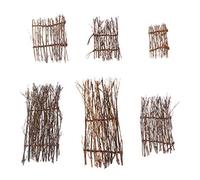 6 decorazioni in bambù per sashimi, piatti da portata, decorazione per sushi, ristorante, desktop, decorazione per feste di Capodanno