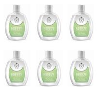 6 Deodoranti Breeze Squeeze Deodorante Profumato The Verde per il corpo