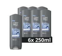 6 Dove Men Douchegel Cool Fresh 250 ml - Multipack