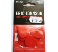 6 Dunlop 47PEJ3N Eric Johnson Custom Nylon Jazz III Plettri Rosso Hang Borsa