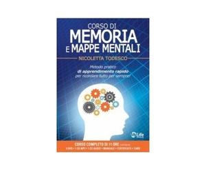 6 DVD, 1 CD MP3 E 1 CD AUDIO - CORSO DI MEMORIA E MAPPE MENTALI - N. TODESCO