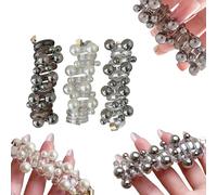 6 elastici per capelli da donna a spirale, elastici intrecciati per telefono, elastici a sfera, elastici per coda di cavallo, eleganti trecce da donna, stile vintage, per uso quotidiano