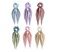 6 elastici per capelli fatti a mano con motivo a cartoni animati, elastici per capelli da donna, graziosi ed eleganti