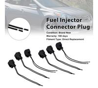 6-EV6 Fuel Injector Connector Plug Clip Pigtail Quick Disconnect Per Hyundai Y1