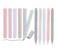 6 Evidenziatori A Doppia Punta, 5 Penne Gel Ad Asciugatura Rapida, 11 Pcs Estetica Evidenziatori Colori Assortiti Pastello Set, Per Riviste, Pennarelli Libri Di Consultazione, Scuola, Ufficio