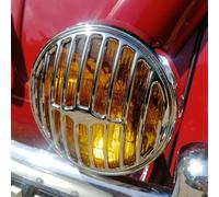 6" Faretto Spot Ambra con Luce Griglia 356 per Porsche VW Hella