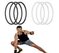 6 fasce di supporto per tendine rotula in silicone stabilizzano la rotula elastica ginocchiera per uomo e donna, adatte per pallacanestro, calcio, pallavolo, escursionismo, corsa e allenamento