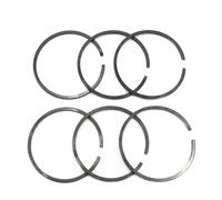 6 fasce elastiche per pistone da 1,5 mm x 39 mm, 40 mm, 40,5 mm, 41 mm, 41,1 mm, 41,5 mm, 42 mm, 42,5 mm, 43 mm, 44 mm, 44,3 mm, 44,7 mm, 45 mm, per motore, motosega, decespugliatore(42mm x 1.5mm)