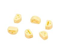 6 fascette per corde per chitarra, perline per ponte, corde di fissaggio per chitarra, guide per chitarre, morsetti, legami duraturi, perline per ponte