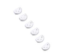 6 fascette per corde per chitarra, ponte, perline, fermo, guida, corde per chitarre, morsetti, legami duraturi, perline per ponticelli