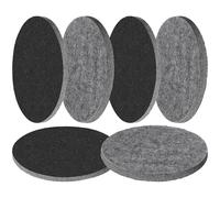 6 Feltro lucidante 125mm disco lucidante per levigatrice eccentrica tampone lucidante feltro vetro lucidatura auto tamponi 125mm velcro tampone in feltro lucidatura tampone lucidatura per legno
