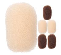 6 fermagli per capelli in spugna volumizzante, inserti per capelli, basi per capelli, pettine per aumentare i capelli, clip per donne