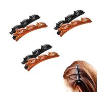 6 fermagli per capelli intrecciati da donna, multi clip, clip per sezionare i capelli, fermagli per capelli a becco d'anatra, fermagli per capelli da donna, accessori per lo styling e sezionamento (3