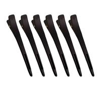 6 fermagli per capelli per lo styling dei capelli, clip per sezionare i capelli, clip per capelli a becco d'anatra pratiche clip per parrucchiere strumento per lo styling dei capelli