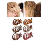 6 Fermagli per Capelli Piatti, Forcine, Accessori per Feste E Cerimonie per