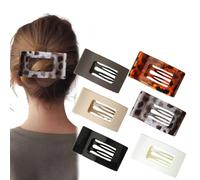 6 fermagli per capelli spessi da donna, curvati, con tenuta forte e design antiscivolo, per donne e ragazze. (11)