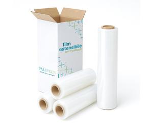 6 Film Estensibile Trasparente Bobine da 2,4 Kg TOP Pellicola Estensibile