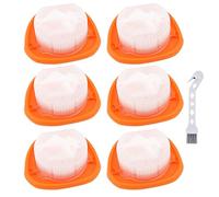 6 Filters for BLACK+DECKER NVC115JL, NVC115JL-QW, NVC115W, NVC115WA-QW, NVC215W, NVC215WA, NVC220WBC, HNVC215B10, HNV215B12 Vacuum Cleaner Filters Replacement # N611068 & N571815