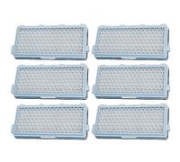 6 filtri Attivi HEPA SF-HA 50 compatibili con aspirapolvere per Miele S4000, S5000, S6000, S8000, Complete C2, Complete C3